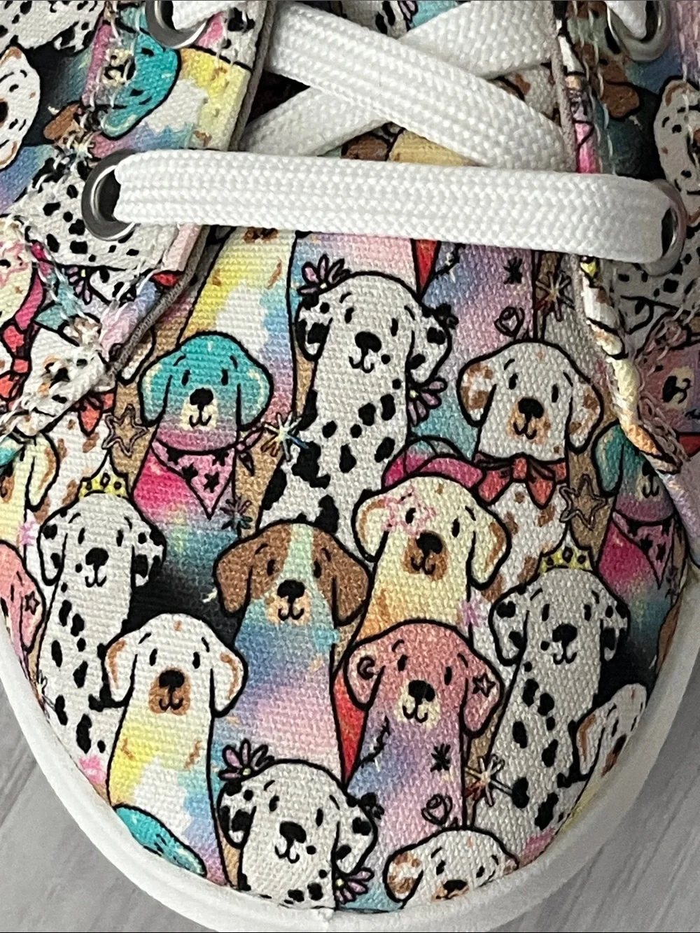 Bobs from Skechers Dogs D Vine White Multicolor Dog Casual Sneakers NEW SZ 9